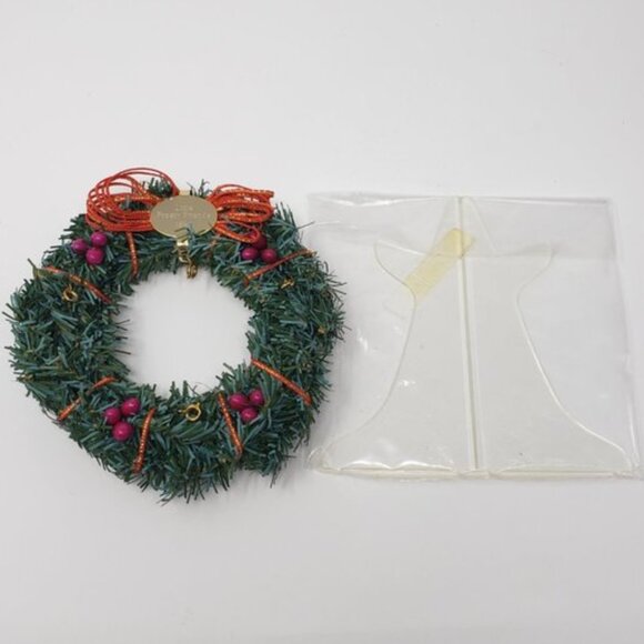 Lot of 4 1990 Hallmark Little Frosty Friends Memory Wreath - Picture 4 of 10